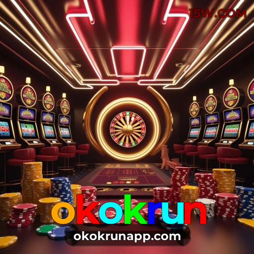 Aplicativo móvel okokrun para iOS e Android